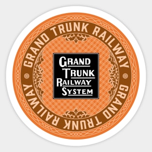 Grand Trunk Railway - GTR Sticker